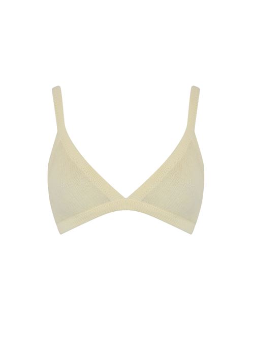 Top in maglia Ginger Knit Bra in lana panna MVP Wardrobe | MVPI4MK134.0XXXXXX0008